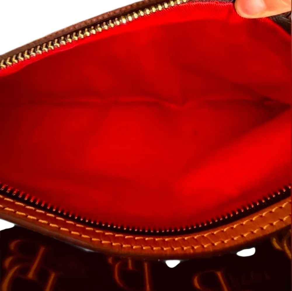 Dooney & Bourke Signature 1975 Logo Hobo Bag - Picture 14 of 14